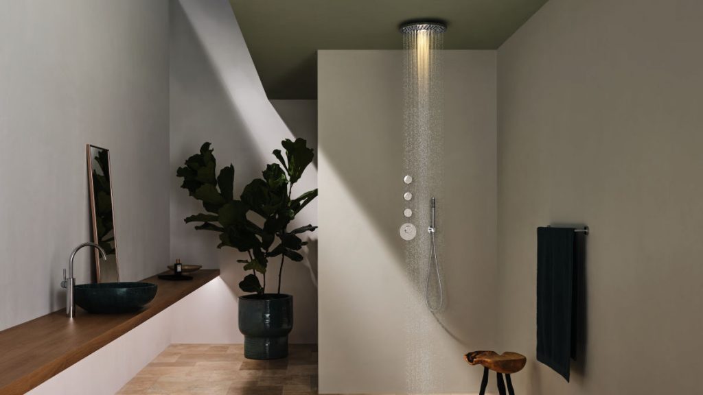 Dornbracht Rain Showers Wet Room | Lead Wolf, Peterborough