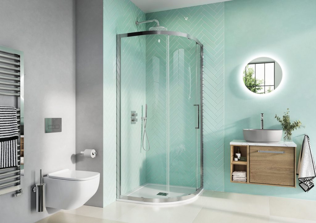 Infinity 8 Quadrant Single Door | Lead Wolf, Peterborough