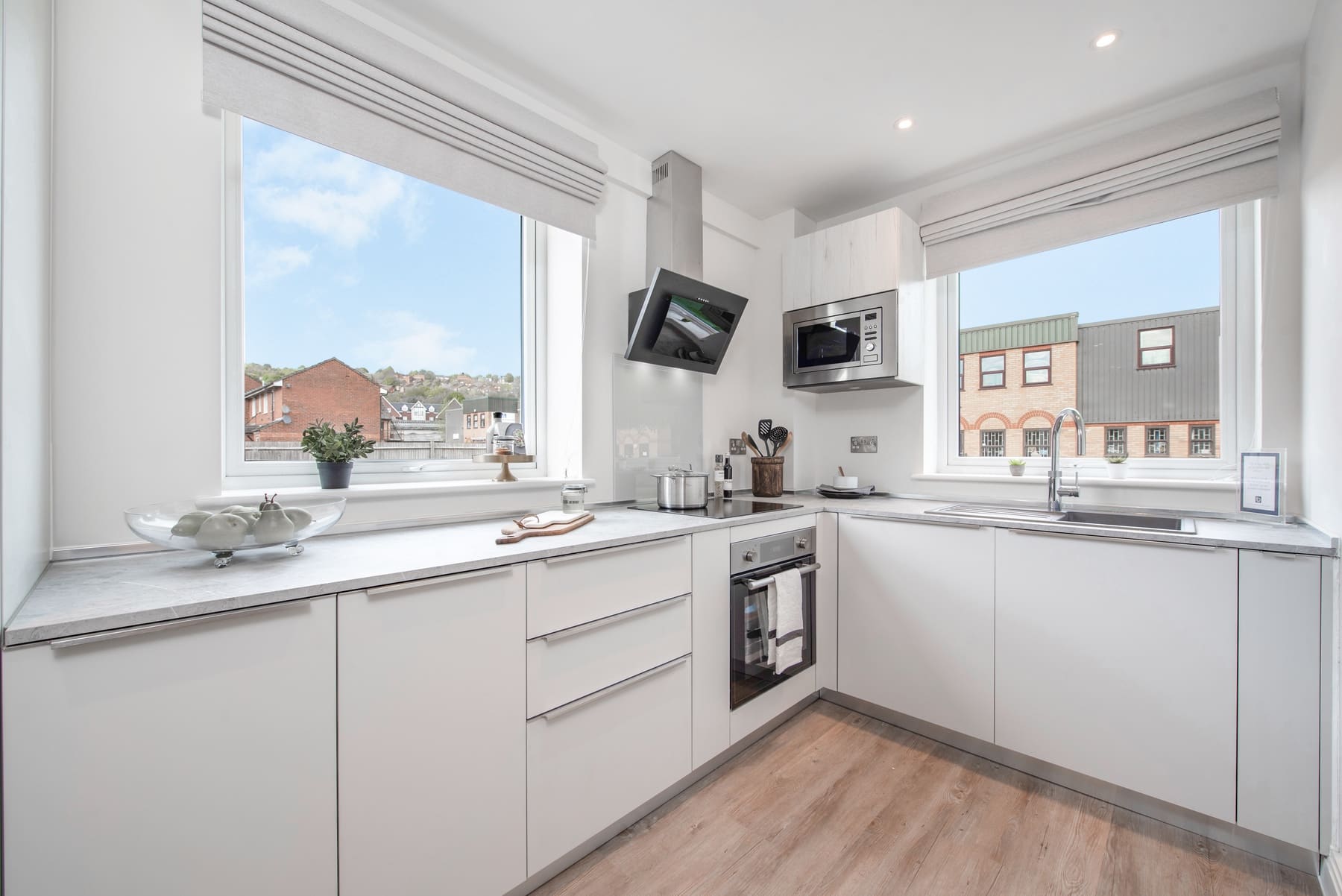 Small kitchen layout | Lead Wolf, Peterborough