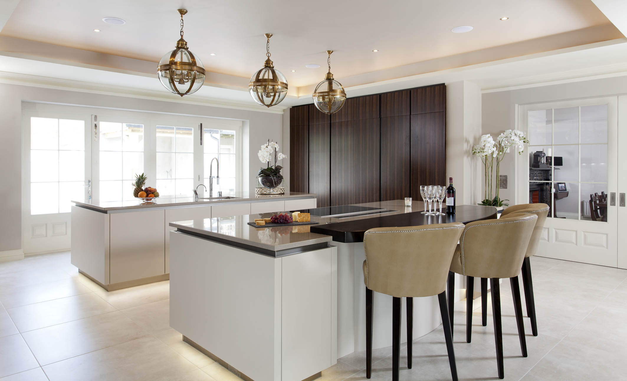 Two Large Kitchen Islands Breakfast Bar Silestone Worktop 2 | Lead Wolf, Peterborough