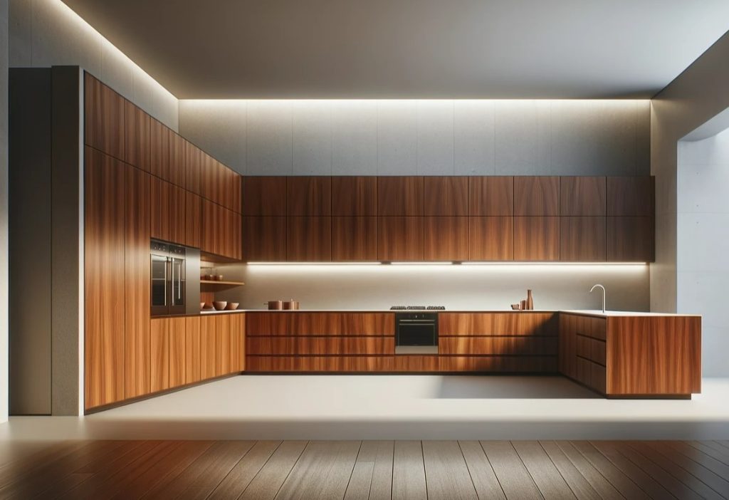 Cherry Wood Kitchen Design 2 1 | Lead Wolf, Peterborough